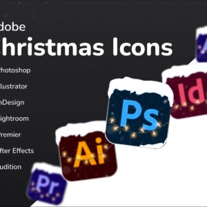Christmas Adobe Icons – Festive  App Icons for Creators