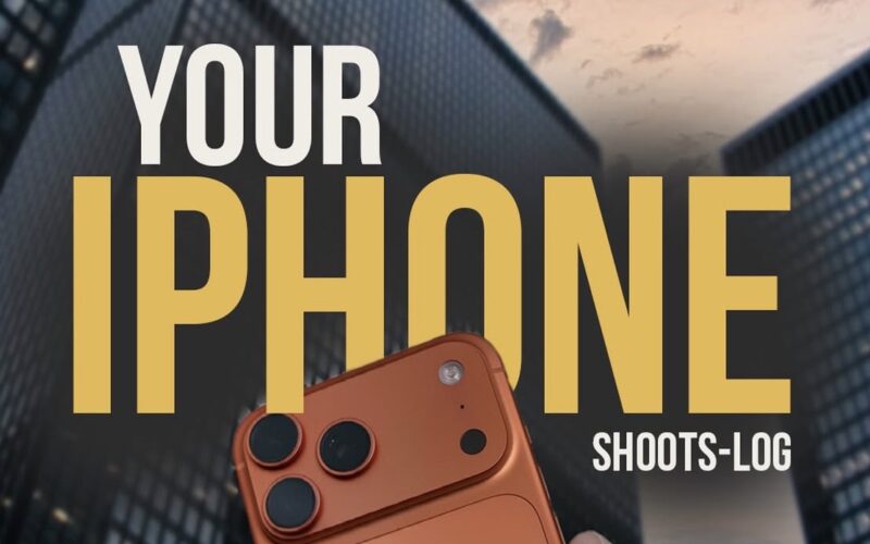 iPhone camera can shoot LOG, mobile filmmaker tools